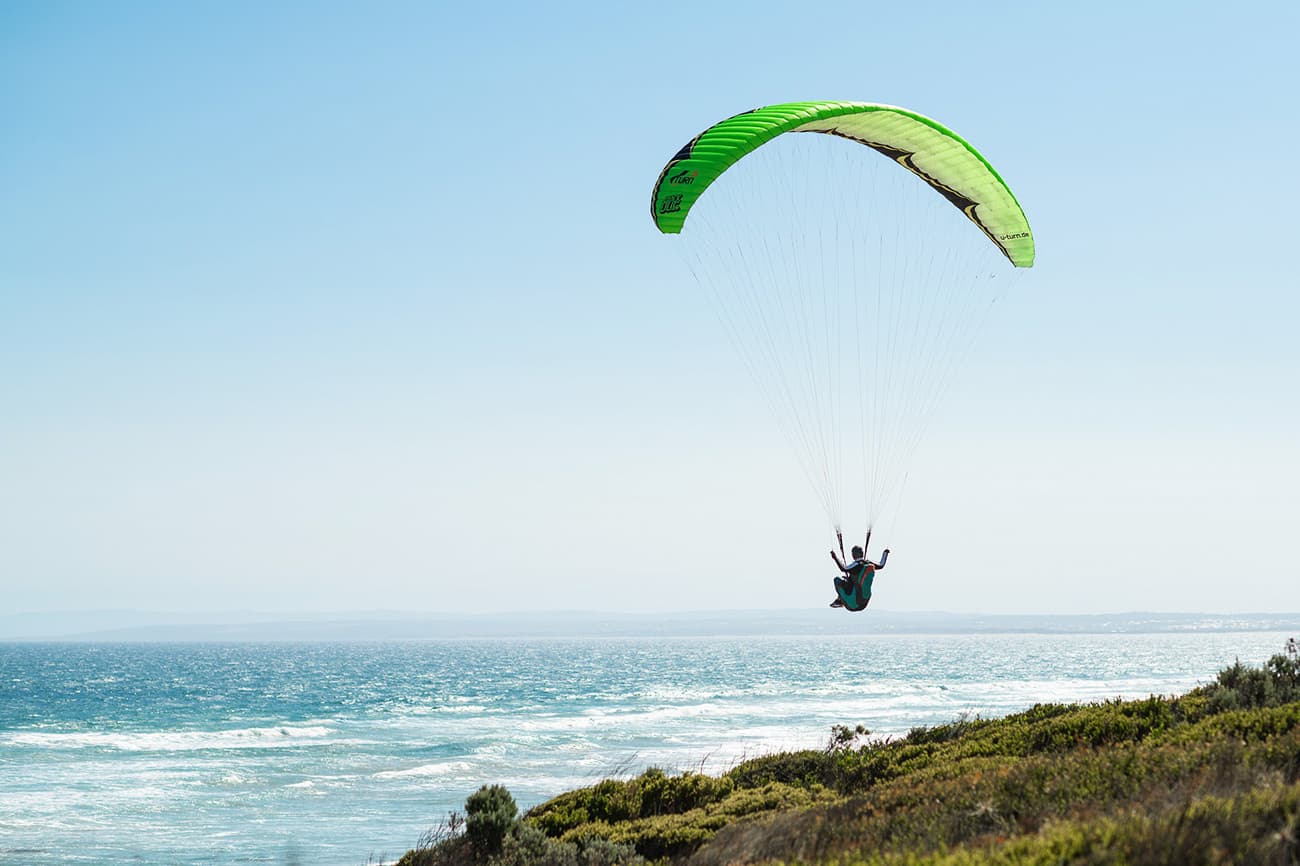 Paragliding flight baptism — photo 1