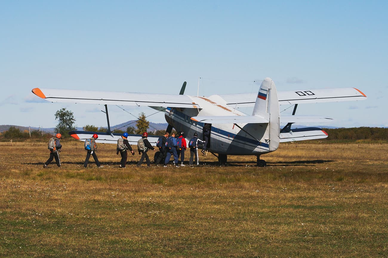 Salto tandem — fotografia 1
