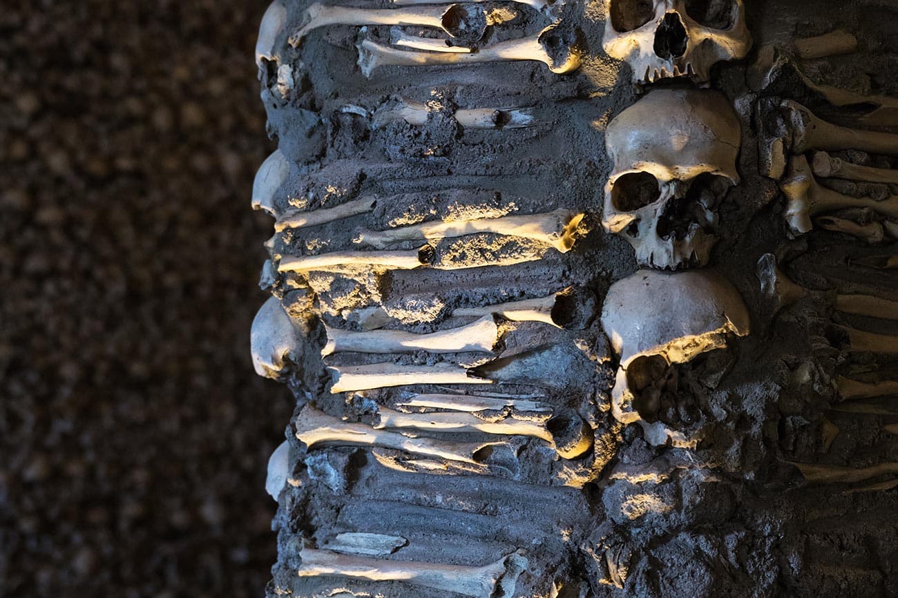 Visita à Capela dos Ossos — fotografia 1