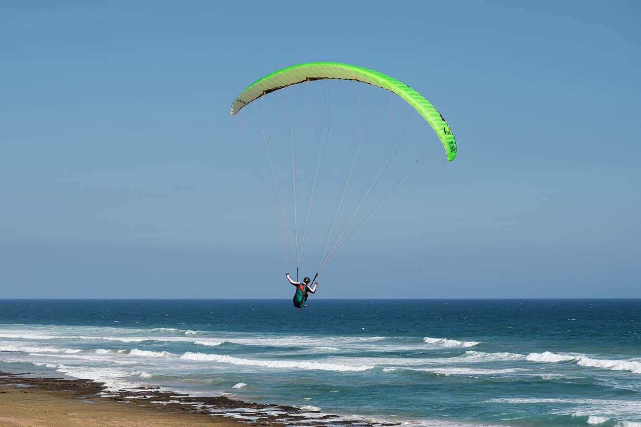 Batismo de voo em parapente — fotografia 3